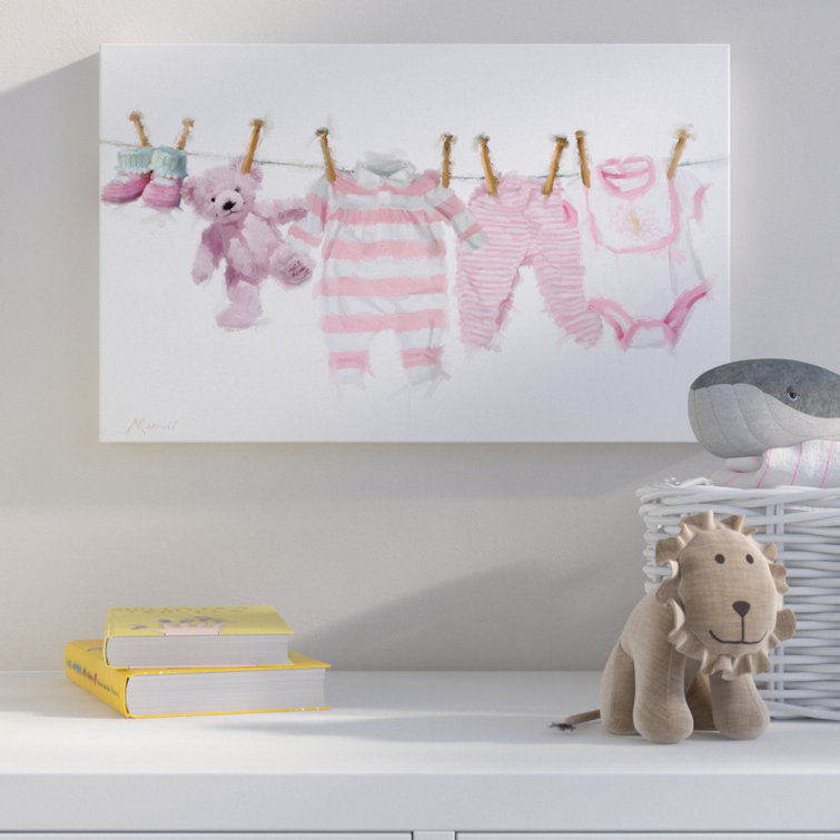 Harriet Bee 'Baby Girl' Canvas Art & Reviews Wayfair